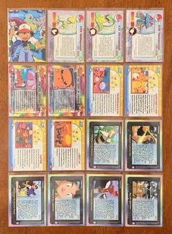 Topps Pokemon Mid-Grade Lot (16) – LP Average **Pikachu, Squirtle, etc.** - Image 2