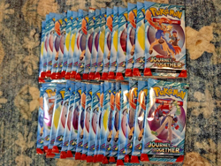Pokemon TCG Journey Together Factory Sealed 36 Booster Pack Lot - BOX QTY Sealed - Image 1