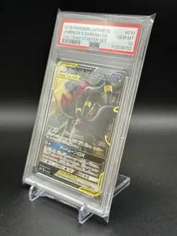Pokemon Umbreon & Darkrai GX Japanese Tag Team Starter 010/031 PSA 10 Gem Mint - Image 2