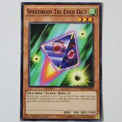 Speedroid Tri-Eyed Dice - HSRD-EN002 - MP/HP - Common - 1st ed - Yugioh - Image 1