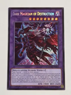 Dark Magician of Destruction MZMU-EN011 Secret Rare Yugioh Maze of Muertos NM - Image 1
