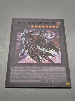 Dark Magician of Destruction MZMU-EN011 Secret Rare Yugioh Maze of Muertos NM - Image 3