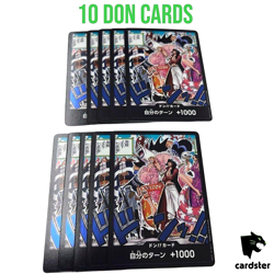 10 DON Card Seven Warlords of the Sea OP07 500 Years in the Future One Piece - Image 1