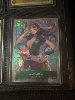 Nico Robin P-111 P ASIA PROMO One Piece Mini-tin Pack Set vol.2 Japanese - Image 1