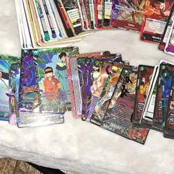 Bandai Nintendo Pokemon TCG Dragon Ball One Piece Card Lot Tapu Lele Luffy Sabo - Image 2