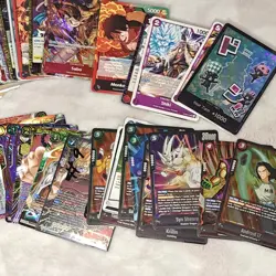 Bandai Nintendo Pokemon TCG Dragon Ball One Piece Card Lot Tapu Lele Luffy Sabo - Image 4