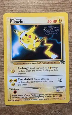 Pokemon First Movie Promo Cards 1999 Pikachu PSA Possible 9-10 MINT-GEM MINT - Image 1