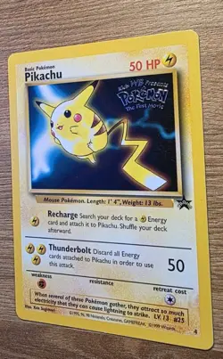 Pokemon First Movie Promo Cards 1999 Pikachu PSA Possible 9-10 MINT-GEM MINT - Image 2