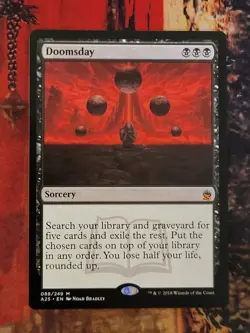 MTG Card: Doomsday (Masters 25) - Image 1