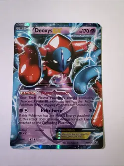 Deoxys EX (Team Plasma) Promo BW82 Full Art NM - ungraded Pokemon Card - Image 1