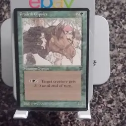 Magic: The Gathering P Gypsies Creature Green Legends Quinton Hoover - Image 1