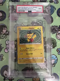 2020 Pokemon Special Delivery Pikachu Sealed Promo PSA 9 MINT - Image 1