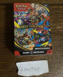Pokemon TCG: Mega Evolution Booster Bundle Box SEALED, SAME DAY SHIP - Image 1