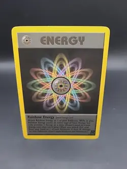 Pokemon TCG Team Rocket Special Energy Rainbow Energy 80/82 - Image 1