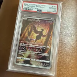 2022 POKEMON JPN SWORD & SHIELD VSTAR UNIVERSE FULL ART/GALARIAN ARTICUNO PSA 10 - Image 1