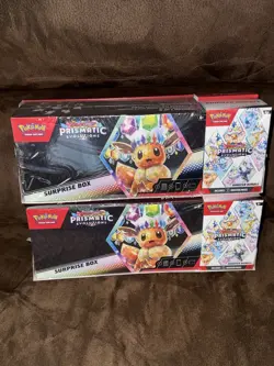 Sam's Club Pokemon Prismatic Evolutions Surprise Box & Booster Bundle X2 - Image 1