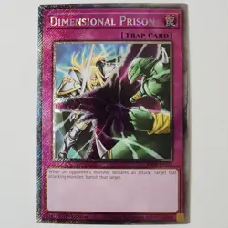 Dimensional Prison - RA04-EN132 - NM - Platinum Secret Rare - 1st ed - Yugioh - Image 1