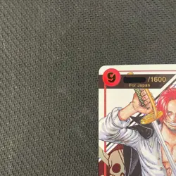 One Piece CCG Shanks Flagship Battle Top Prize Promo Japanese Card OP01-120 - Image 2