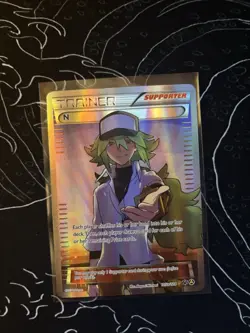 Pokemon TCG N Alt Art Premium Trainer XY Collection 105a/124 Promo Card NM-MINT - Image 2