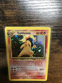 Pokemon Cards Typhlosion 17/111 Neo Genesis Holo Rare - Image 1