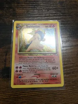 Pokemon Cards Typhlosion 17/111 Neo Genesis Holo Rare - Image 2
