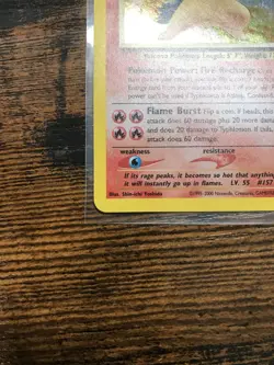 Pokemon Cards Typhlosion 17/111 Neo Genesis Holo Rare - Image 5