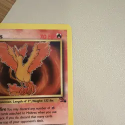 Moltres 27/62 Rare Fossil Pokemon Card - Multiple Copies - Image 4