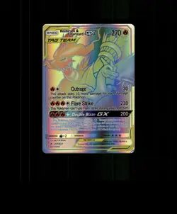 Fan-Art READ DESCRIPTION BELOW HOLO Charizard Card Charizard Pokemon Card p3 - Image 1