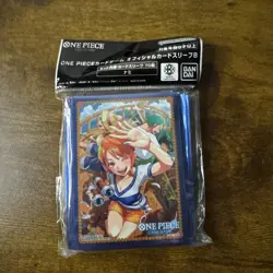 One Piece Nami Official Card Sleeves Vol.8 (70ct) Bandai Orig. NEW/SEALED - Image 1