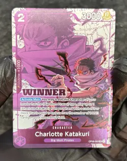 Charlotte Katakuri (Winner Pack 2025 Vol. 3) OP08-062 One Piece Promotion Cards - Image 1