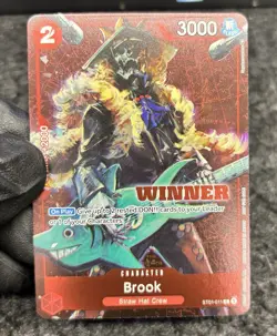 Brook (Winner Pack Vol. 4) ST01-011 One Piece Promotion Cards Foil - Image 1