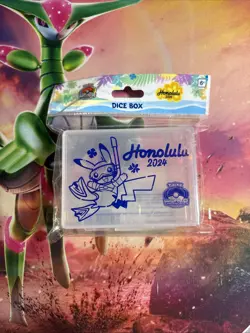 Honolulu 2024 Pokemon World Championship Dice Box (SEALED) - Image 1