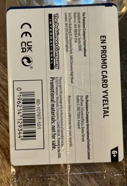 Pokemon TCG - Yveltal 088/132 - EB Games Stamped Promo SEALED - NM/M - Image 2