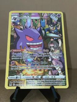 2022 Pokemon SWSH Gengar TG06/TG30 Lost Origin Trainer Gallery Ultra Rare - Image 1