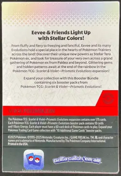 Pokemon TCG Prismatic Evolutions Booster Bundle - New Factory Sealed - Image 2