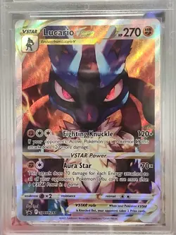 2023 Pokemon TCG Lucario VSTAR SWSH291 Promo CGA 10 - Image 3