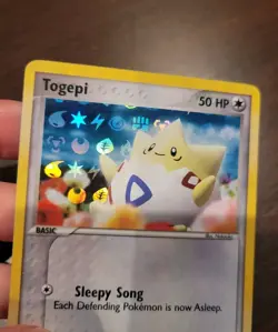 Pokemon TCG Togepi 78/101 Hidden Legends REVERSE HOLO VARIANT LP - Image 3
