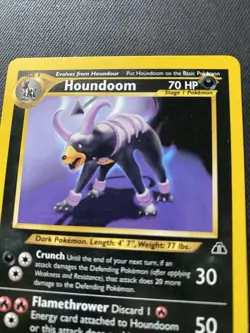 Pokemon TCG Houndoom Neo Discovery 23/75 Regular Unlimited Rare - Image 2