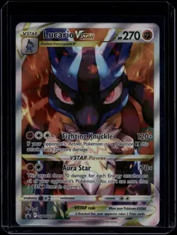 Pokemon TCG Lucario Vstar SWSH291 Sword & Shield Promo NM - Image 1