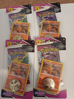 Pokemon Sword and Shield Fusion Strike blister Tepig - Factory sealed - x1 - Image 1