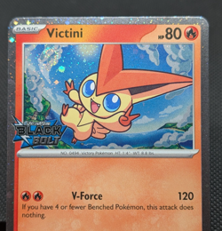 SWIRL - Victini - 012/086 - Black Bolt - Cosmos Holo STAMP | Pokemon TCG | NM - Image 4