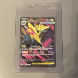 Mega Manectric Ex Pokemon Card Mega Evolution 158/132 TCG NM - Image 1