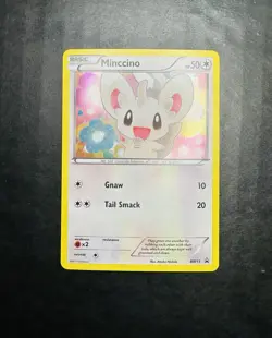 Pokemon TCG Single Card Minccino Cosmos Holo Promo BW13 Black & White 2011 - Image 1