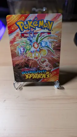 Surging Sparks Trainer Tips Art Card Featuring Alolan Exeggutor - Image 1