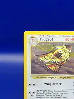 Pidgeot 8/64 Jungle Set Holo Rare Pokemon Card Nintendo Pokemon TCG WOTC 1999 LP - Image 4