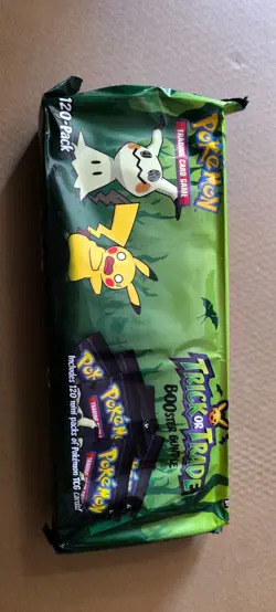 Halloween 120x mini packs Pokemon trick or trade booster bundle 3x cards pack - Image 4