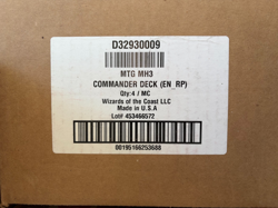 MTG Magic Modern Horizons III #3 Commander Deck Set of 4 Commander Decks SEALED! - Image 1
