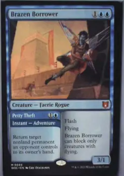 Brazen Borrower - Commander: Wilds of Eldraine: #85, MTG Nm C252 - Image 1