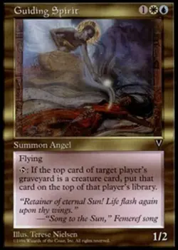 Guiding Spirit ~ Moderately Played Visions MTG Magic UltimateMTG Multi-Color Car - Image 1