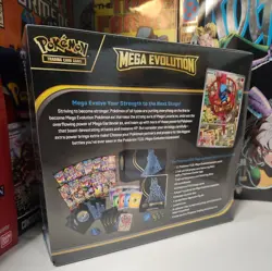 Pokemon Center Exclusive Mega Evolution Lucario Elite Trainer Box (ETB) Sealed - Image 4